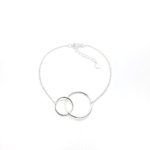 Feines Silber Armband verbundene Ringe - ALWAYS TOGETHER Armband KOOMPLIMENTS