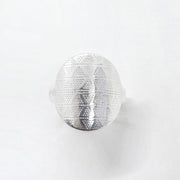 Flacher ovaler Silber Boho-Ring - MILOS Ringe KOOMPLIMENTS