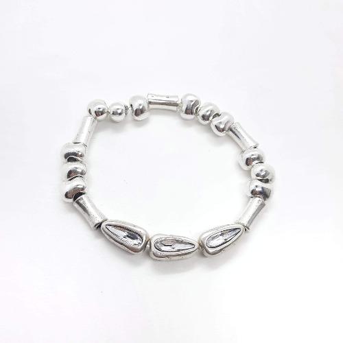 Frauen Armband Silber Perlen mit Kirstallen - Tears Armband KOOMPLIMENTS