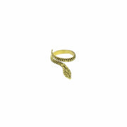 Gebogener Schlangenring - Single Viper Ringe KOOMPLIMENTS