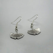 Ginkgoblatt Ohrringe - Silber Ohrringe KOOMPLIMENTS