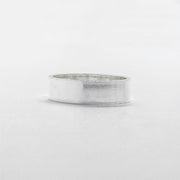 Glatter flacher Allianz-Ring Silber Ringe KOOMPLIMENTS