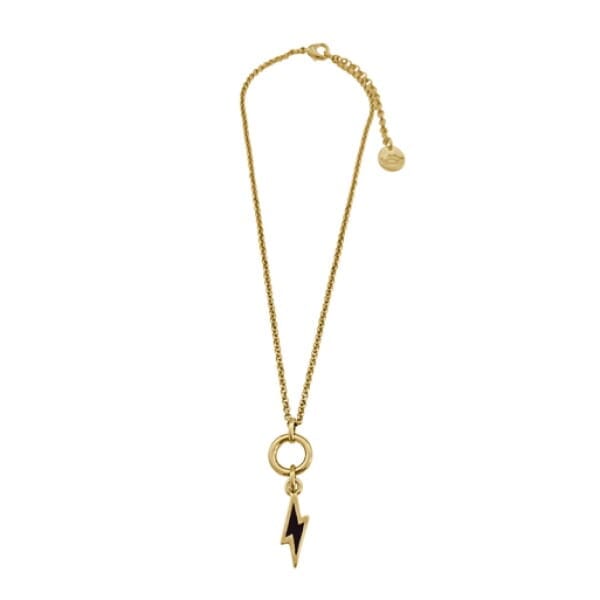 Gold kette mit Blitzstrahl - RAYO Halsketten KOOMPLIMENTS