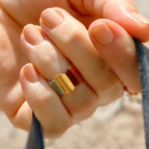 Gold Ring Antlia - Lucera Ringe KOOMPLIMENTS