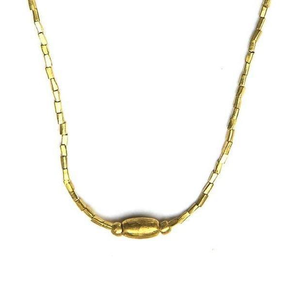 Goldene zierliche Halskette - Emnet Halsketten KOOMPLIMENTS