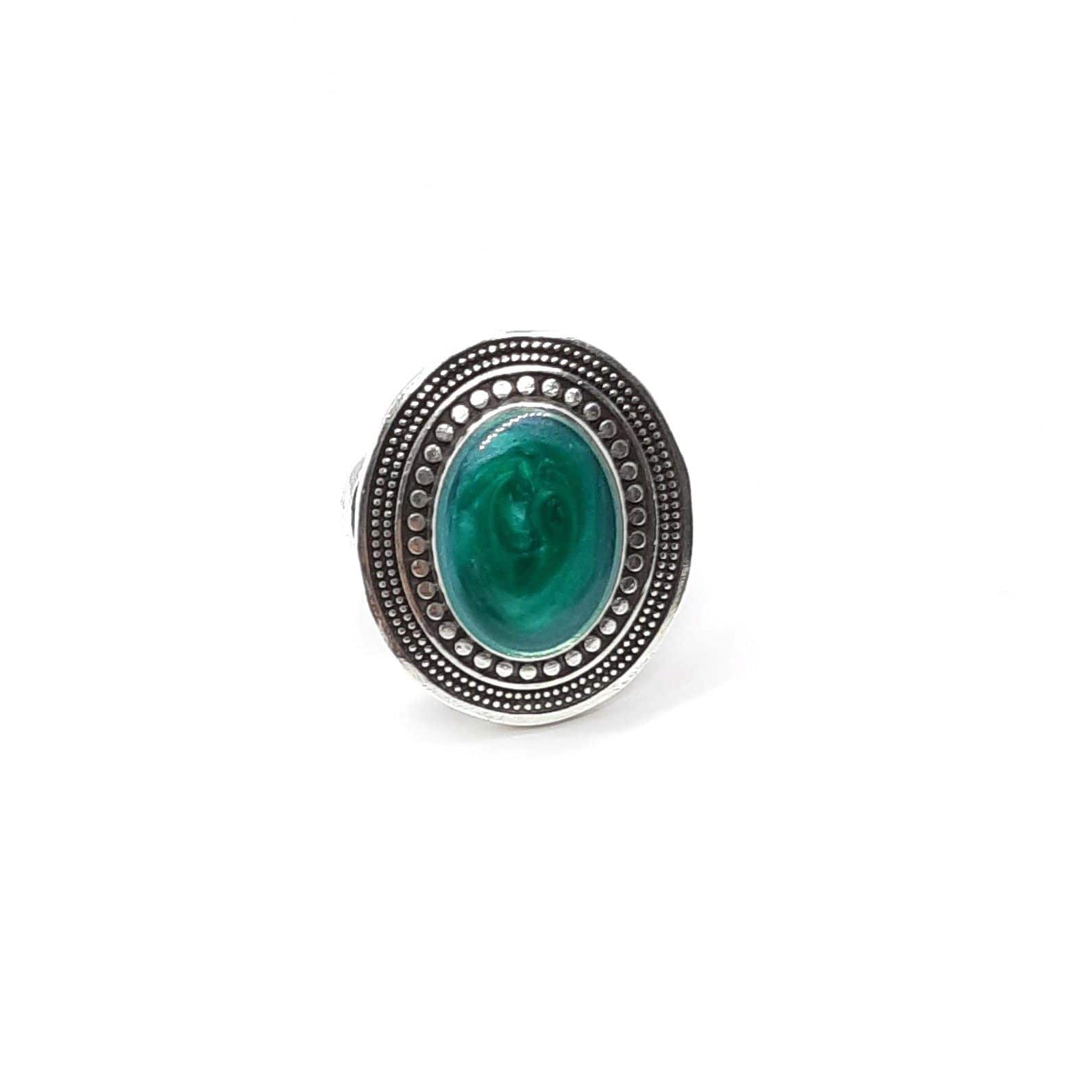 Grosser Ring aus Silber - Bora Ringe KOOMPLIMENTS