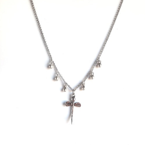 Halskette aus Silber - Libellen Halsketten KOOMPLIMENTS