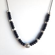 Halsnahe Kette Obsidian Perlen - Maurisch Halsketten KOOMPLIMENTS