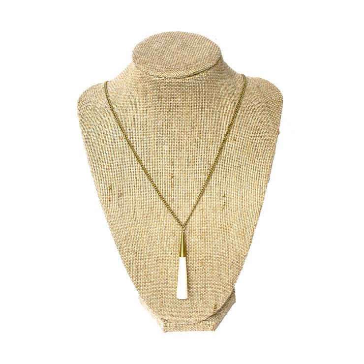 Knochen-Anhänger-Halskette - BONE Halsketten KOOMPLIMENTS