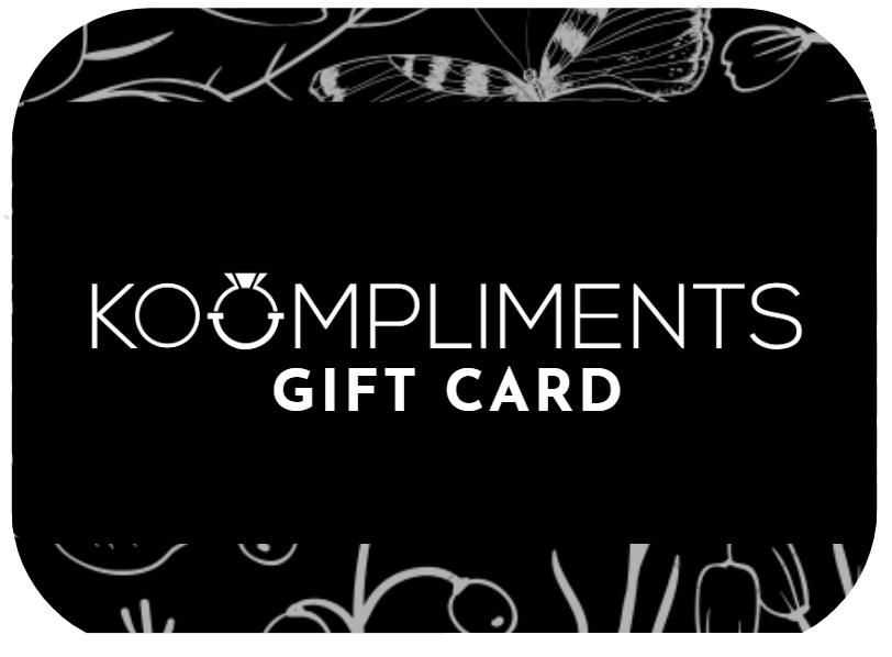 KOOMPLIMENTS-Geschenkkarte Carte-cadeau KOOMPLIMENTS