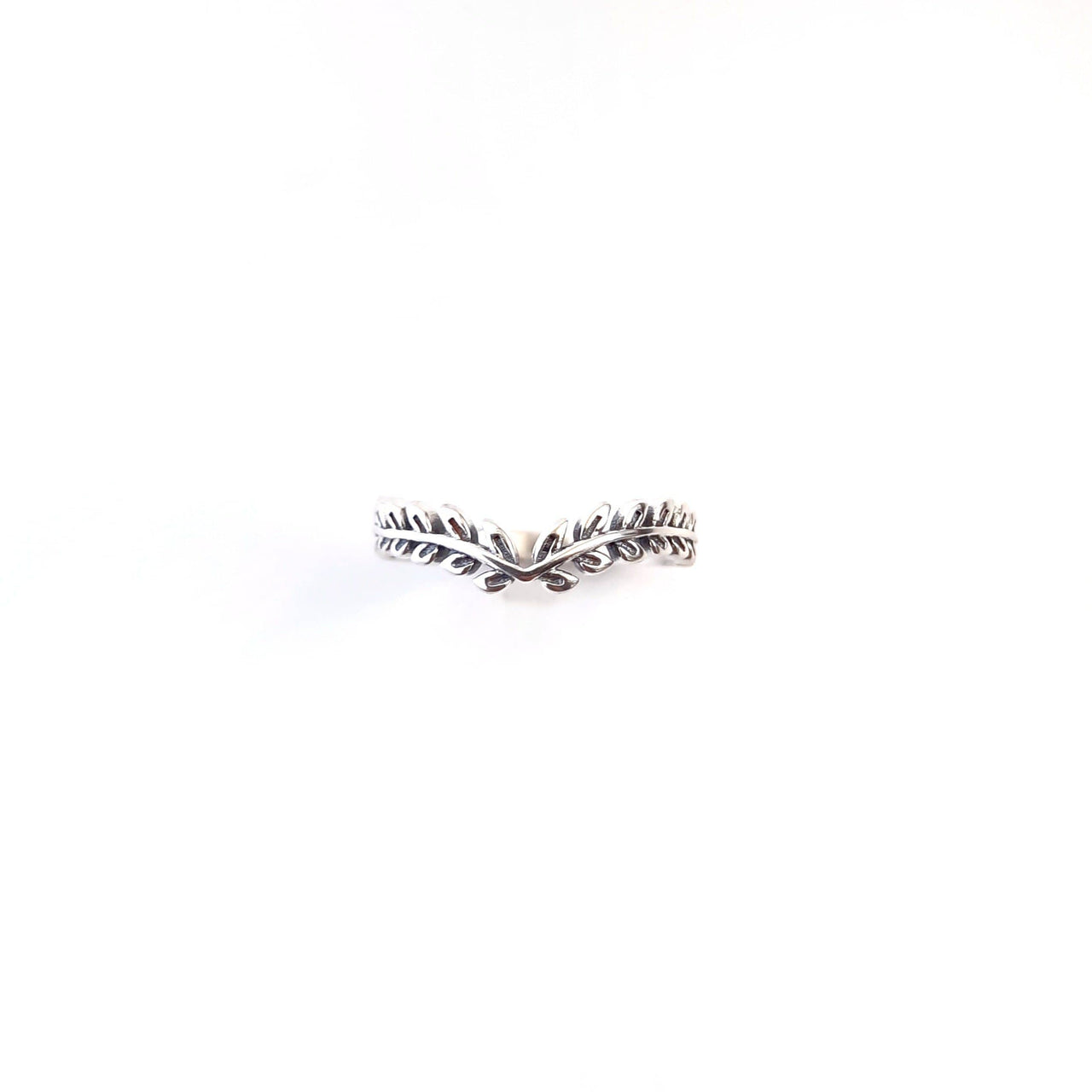 Kronen Ring Cesar aus Silber Ringe KOOMPLIMENTS