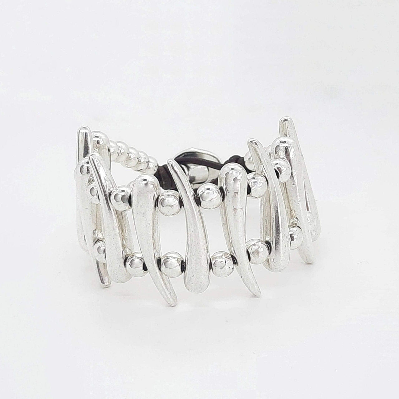 Kugelperlen Lederarmband mit Horn - Cuerno Armband KOOMPLIMENTS