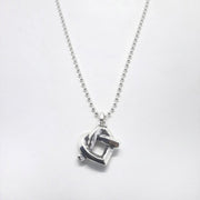 Lange Halskette mit Herz Knot Halsketten KOOMPLIMENTS