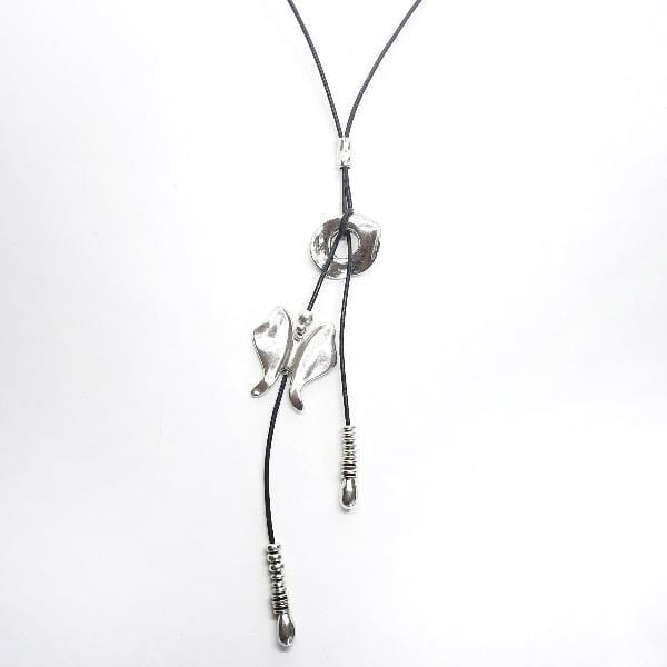 Lange Halskette mit minimalistischem Schmetterling - Butterfly Halsketten KOOMPLIMENTS