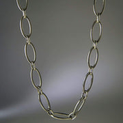 Lange Halskette mit ovalen Gliedern - OVALE Halsketten KOOMPLIMENTS