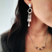 Lange Ohrringe aus Silber - Glühwürmchen Ohrringe KOOMPLIMENTS