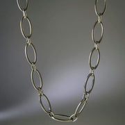 Lange runde Halskette mit Ovalen - OVALE Halsketten KOOMPLIMENTS