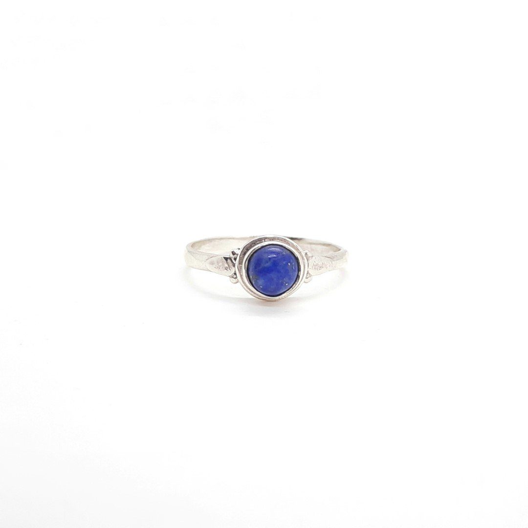 Lapisazuli Ring Silber aus Indien Ringe KOOMPLIMENTS