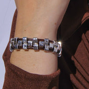 Lederarmband mit flachen Perlen - Alcázar Armband KOOMPLIMENTS