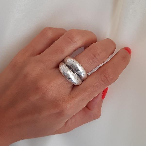Massiver Doppelring - Leyla Ringe KOOMPLIMENTS