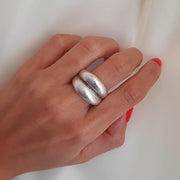 Massiver Doppelring - Leyla Ringe KOOMPLIMENTS