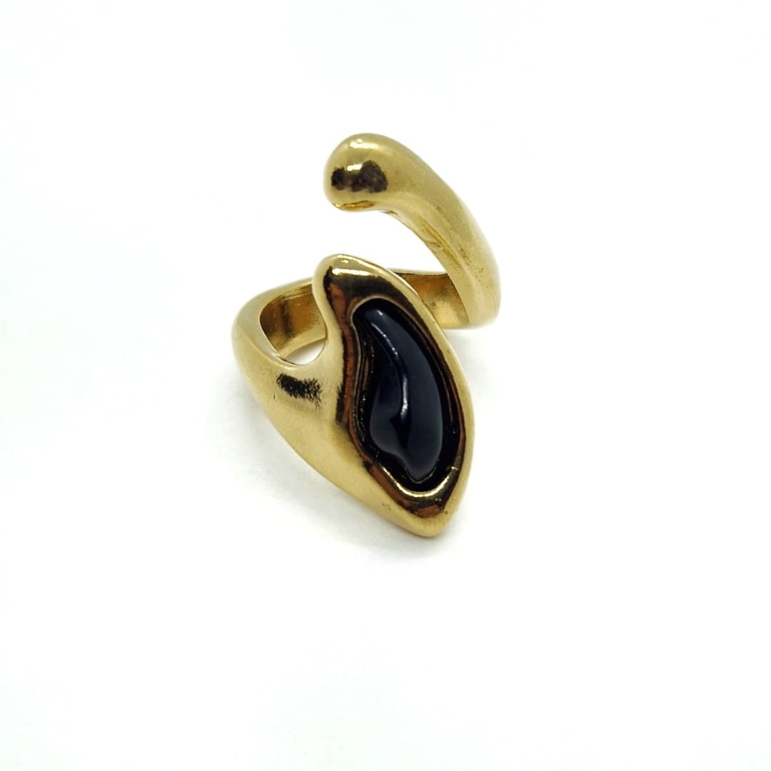 Massiver Gold Ring - Asteroid Ringe KOOMPLIMENTS