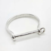 Massiver Silber Armreif in Hufeisenform Armband KOOMPLIMENTS