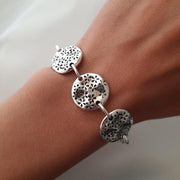 Medaillons Armband - Gänseblümchen Armband KOOMPLIMENTS