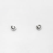 Mini Ohrstecker Silber Spirale Ohrstecker KOOMPLIMENTS