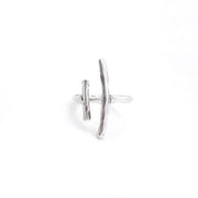 Minimalistischer Gold Ring Parallele Linien Ringe KOOMPLIMENTS