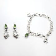 Moderne Damen Silber Ohrringe - Viktoria Ohrringe KOOMPLIMENTS