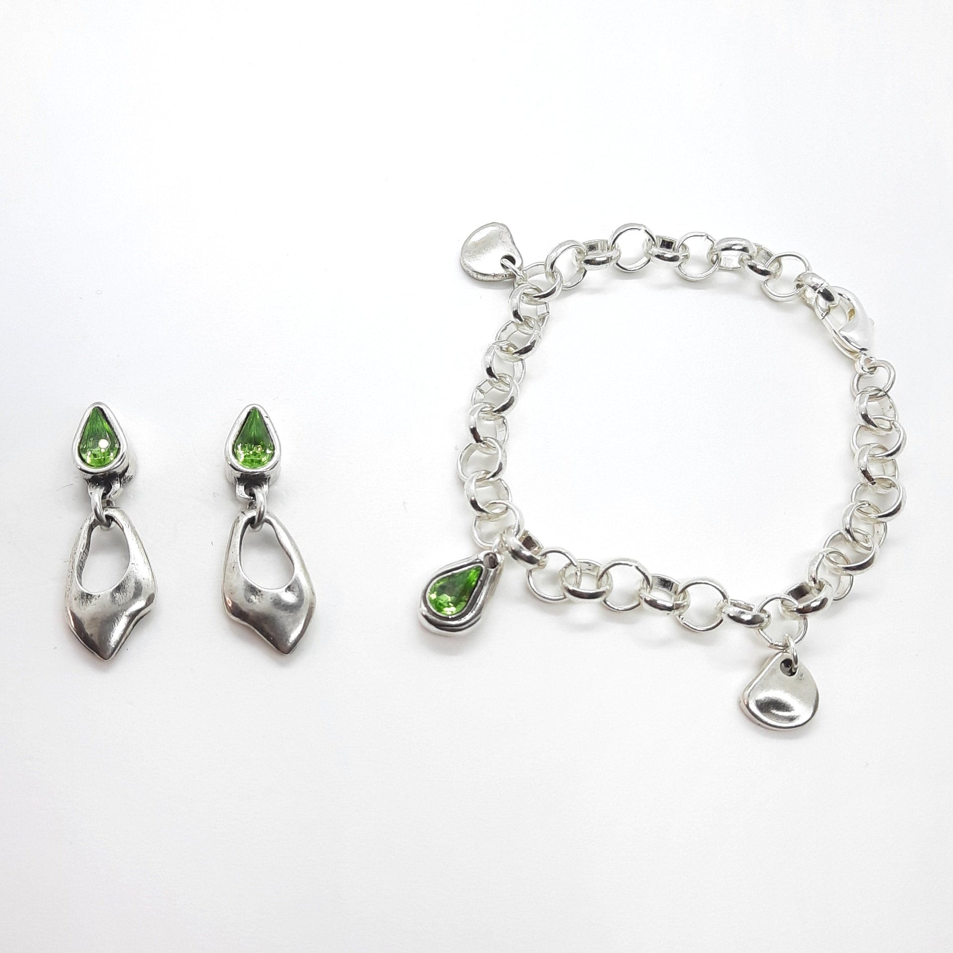 Moderne Damen Silber Ohrringe - Viktoria Ohrringe KOOMPLIMENTS