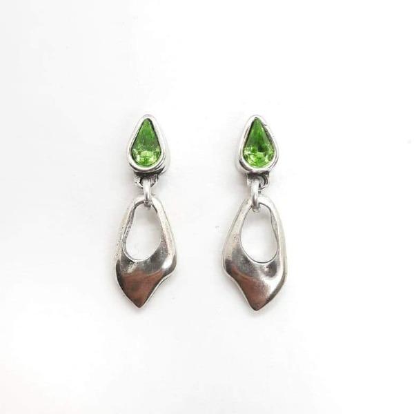 Moderne Damen Silber Ohrringe - Viktoria Ohrringe KOOMPLIMENTS