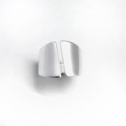 Moderner breiter Ring aus Silber Ringe KOOMPLIMENTS