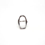 Moderner Ring ovaler Kreis Silber - Cosmos Ringe KOOMPLIMENTS