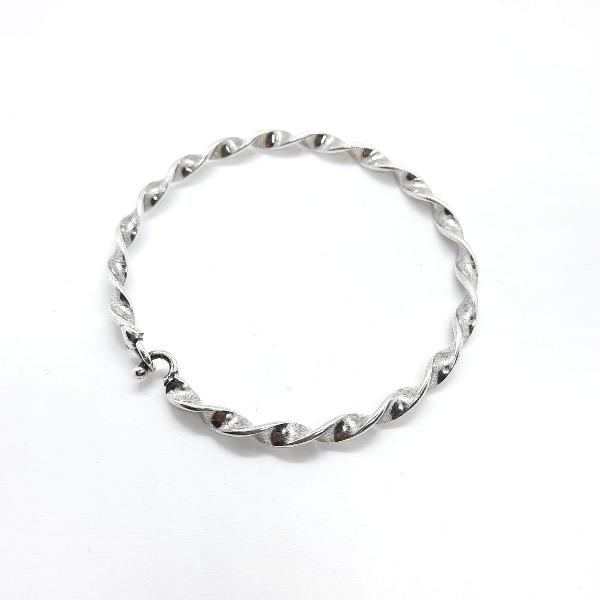 Modernes Armband aus Silber - Spirale Armband KOOMPLIMENTS