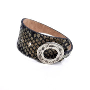 Modernes Damen Armband Schlangen Leder - TEXAS Armband KOOMPLIMENTS