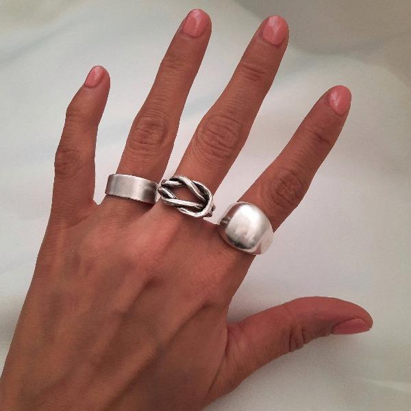 Modischer Damen-Ring - Schlaufen Ringe KOOMPLIMENTS