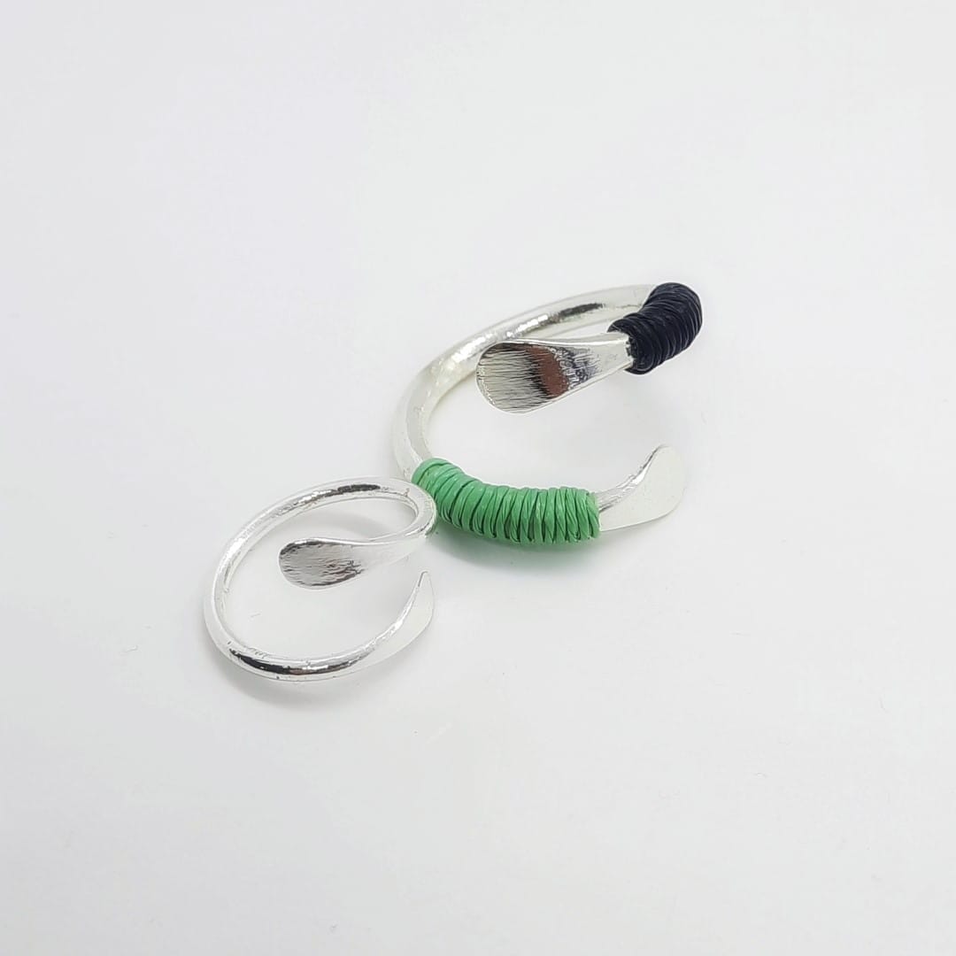 Nachhaltige Silber Ringen Set - CORITA Ringe KOOMPLIMENTS