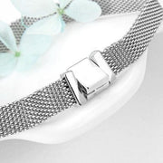 Netz-Armband aus echtem Sterlingsilber 925 Armband KOOMPLIMENTS