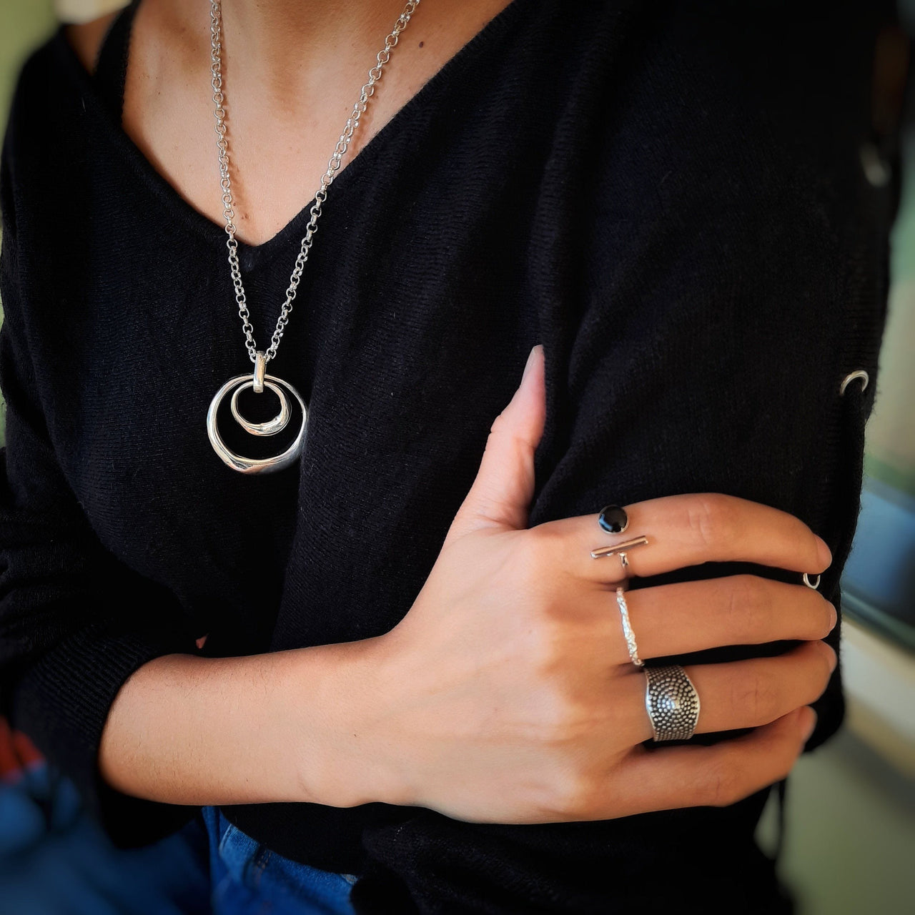 Nomadic Tuareg Ring Silber Ringe KOOMPLIMENTS