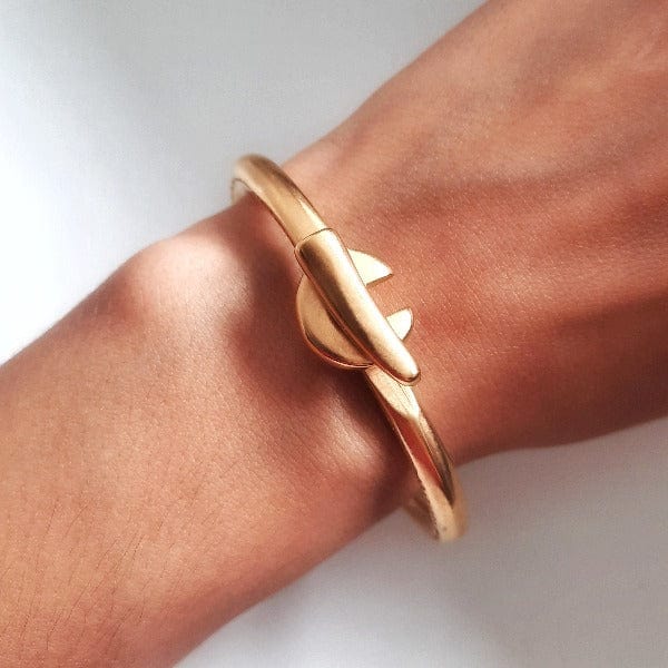 Offener Armreif - Cornelia Gold Armband KOOMPLIMENTS