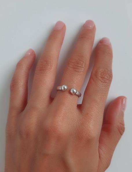 Offener Ring Silber - Penélope Ringe KOOMPLIMENTS