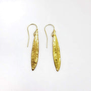 Ohrringe Olivenblatt - Gold Ohrringe KOOMPLIMENTS