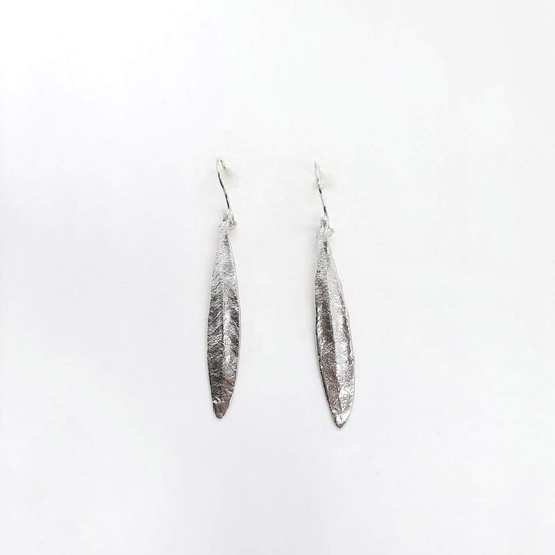 Ohrringe Olivenblatt  - Silber Pendientes KOOMPLIMENTS