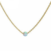 Opal Choker Halskette KOOMPLIMENTS Gold