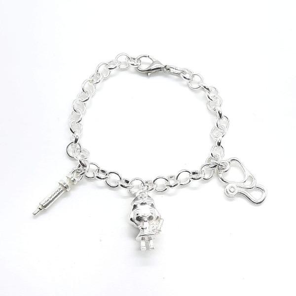 Originelles Silber Armband Krankenschwester Armband KOOMPLIMENTS