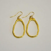 Ovale Ohrringe im Vintage-Stil - Karen Ohrringe KOOMPLIMENTS