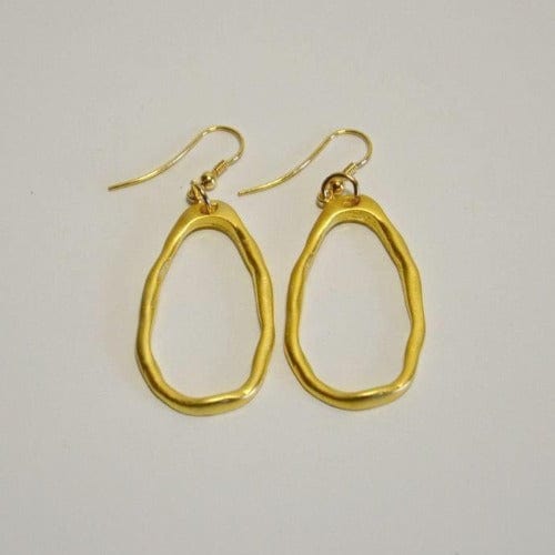 Ovale Ohrringe im Vintage-Stil - Karen Ohrringe KOOMPLIMENTS