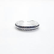 Ring aus echtem Silber langes Palmenblatt - Palmy Ringe KOOMPLIMENTS